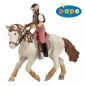 Фигурка всадницы PAPO YOUNG TRENDY RIDING GIRL