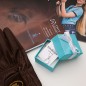 Подвеска Стремя с фианитами серебро EQUIMOON