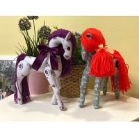 Игрушка лошадка хенд-мейд большая