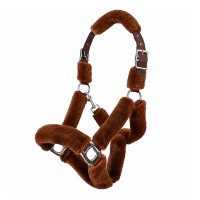 Недоуздок с искусственным мехом HKM Teddyfell Недоуздок с искусственным мехом HKM Teddyfell