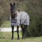 Попона-сетка с подпузными ремнями Ekkia ZEBRA