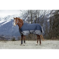 Попона зимняя прогулочная Ekkia EquiTheme TYREX 600D, 150 гр