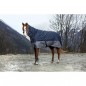 Попона зимняя прогулочная с капором Ekkia EquiTheme TYREX 600D, 350 гр