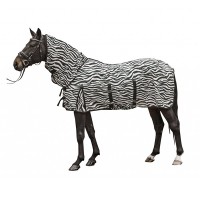 Попона антимоскитная с капором HKM Zebra