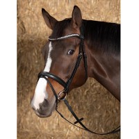 Оголовье трензельное Harry's Horse NERO SOFT