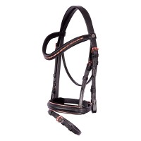 Оголовье трензельное для пони Harry's Horse DIVA FUCHSIA