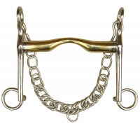 Мундштук с желтым грызлом Harry's Horse, 18 мм