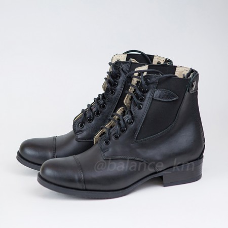 Ботинки с прошитым носом на шнуровке EquiBoots DRAGUN