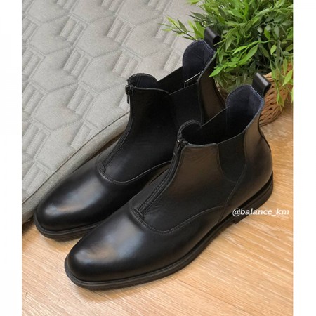 Ботинки мужские кожаные с молнией спереди Skip & Richi Boots