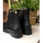 Ботинки с мехом кожаные с молнией сзади Skip & Richi Boots