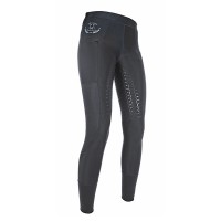 Леггинсы детские для верховой езды с силикон. леей HKM Mesh