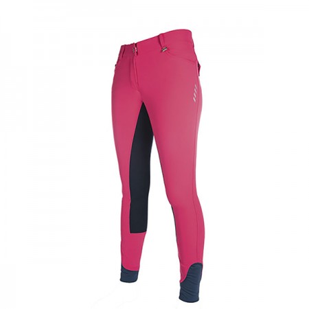 Бриджи с полной леей HKM Neon Sports
