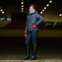 Бриджи детские с силиконовой леей Horze DANIELA