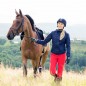 Бриджи с полной силиконовой леей Horze Active