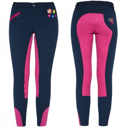 Детские бриджи с полной леей K&N Flower