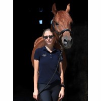 Поло хлопковое с коротким рукавом Diamond Zest
