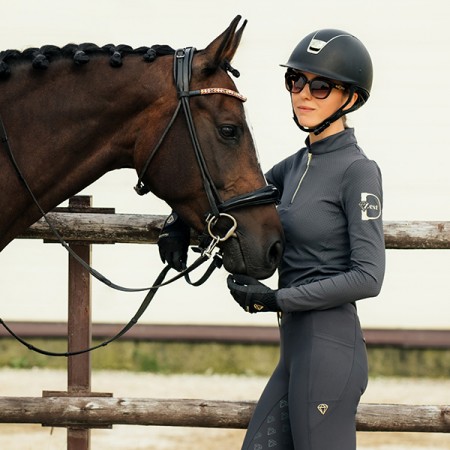 Лонгслив с перфорацией Diamond Zest