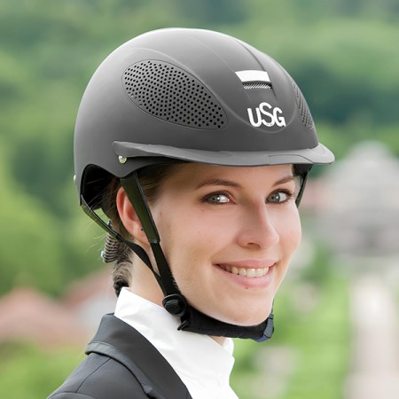 Шлем для верховой езды USG Comfort Training VG01