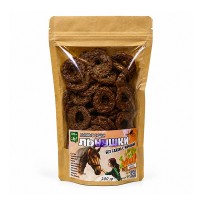 Льняные сушки SweEK Льнушки с морковью, 200 гр