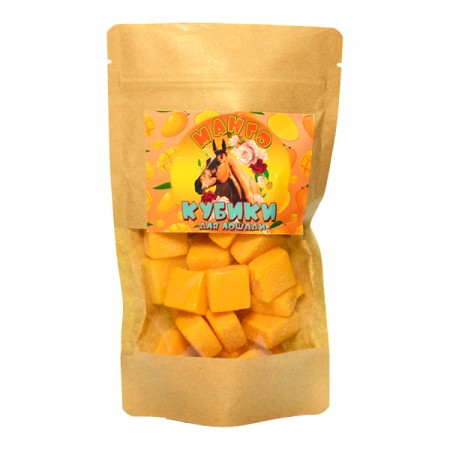 Кубики манго для лошадей Sweet For Horse, 250 гр