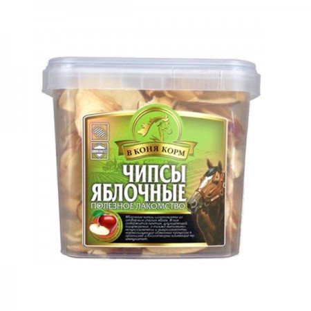 Чипсы яблочные "В коня корм", на 1 л