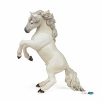 Фигурка лошади PAPO REARING WHITE HORSE