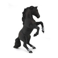 Фигурка лошади PAPO BLACK REARING HORSE