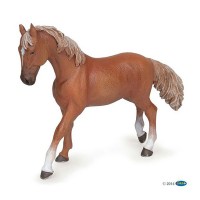 Фигурка лошади PAPO CHESTNUT ENGLISH THOROUGHBRED MARE