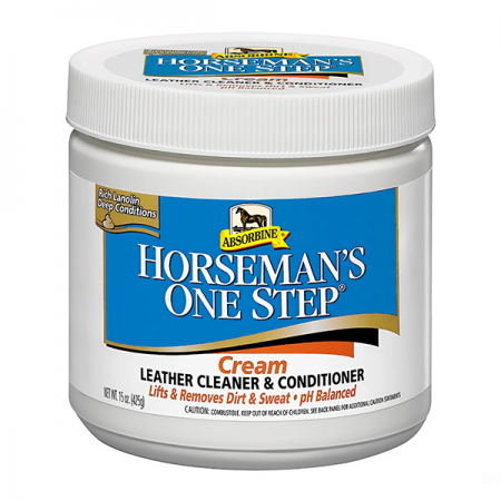 Мазь для амуниции 2-в-1 AbsorbineHORSEMAN'S ONE STEP, 425мл